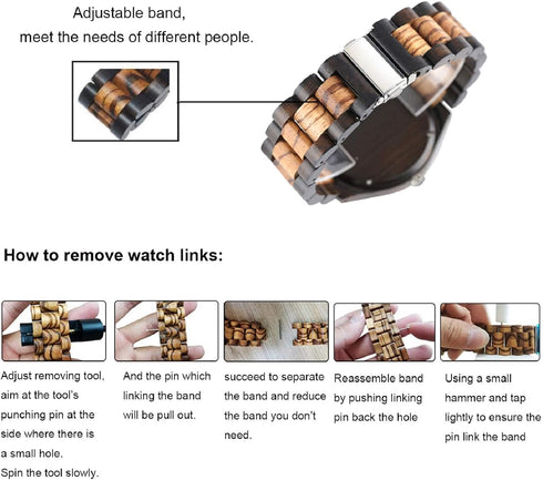 Wooden Watches for Him-  Unique Gifts for Him